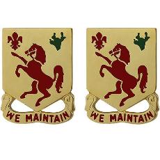 113th Cavalry Regiment Unit Crest (We Maintain)